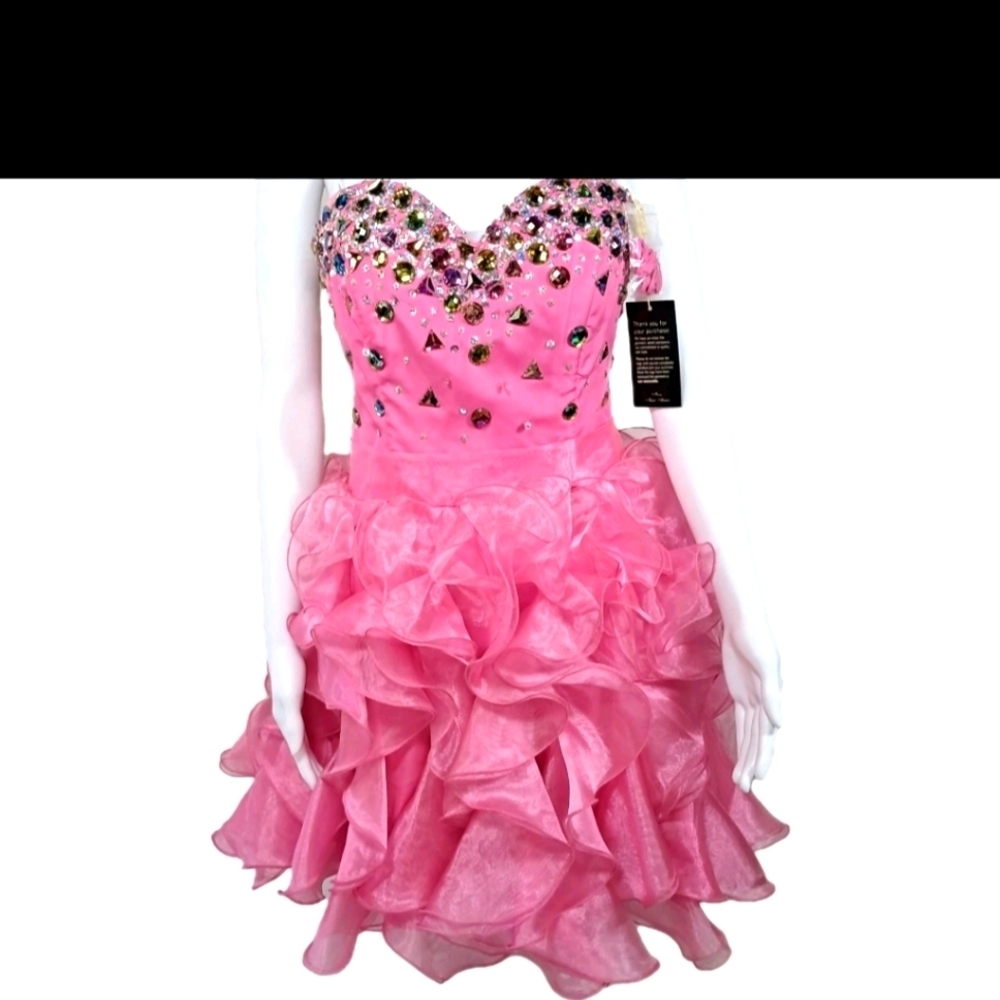 Nox Narianna Pink Above The knee Formal Dress